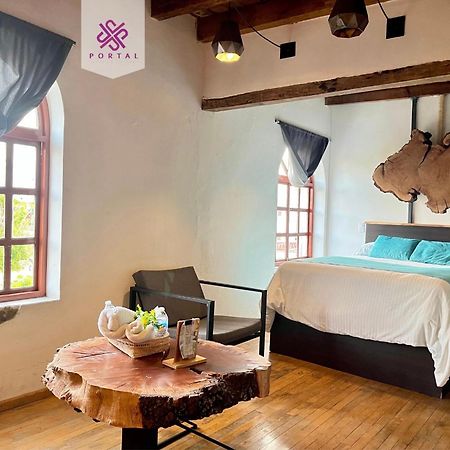 Hotel Portal & Suites Ciudad Hidalgo Dış mekan fotoğraf