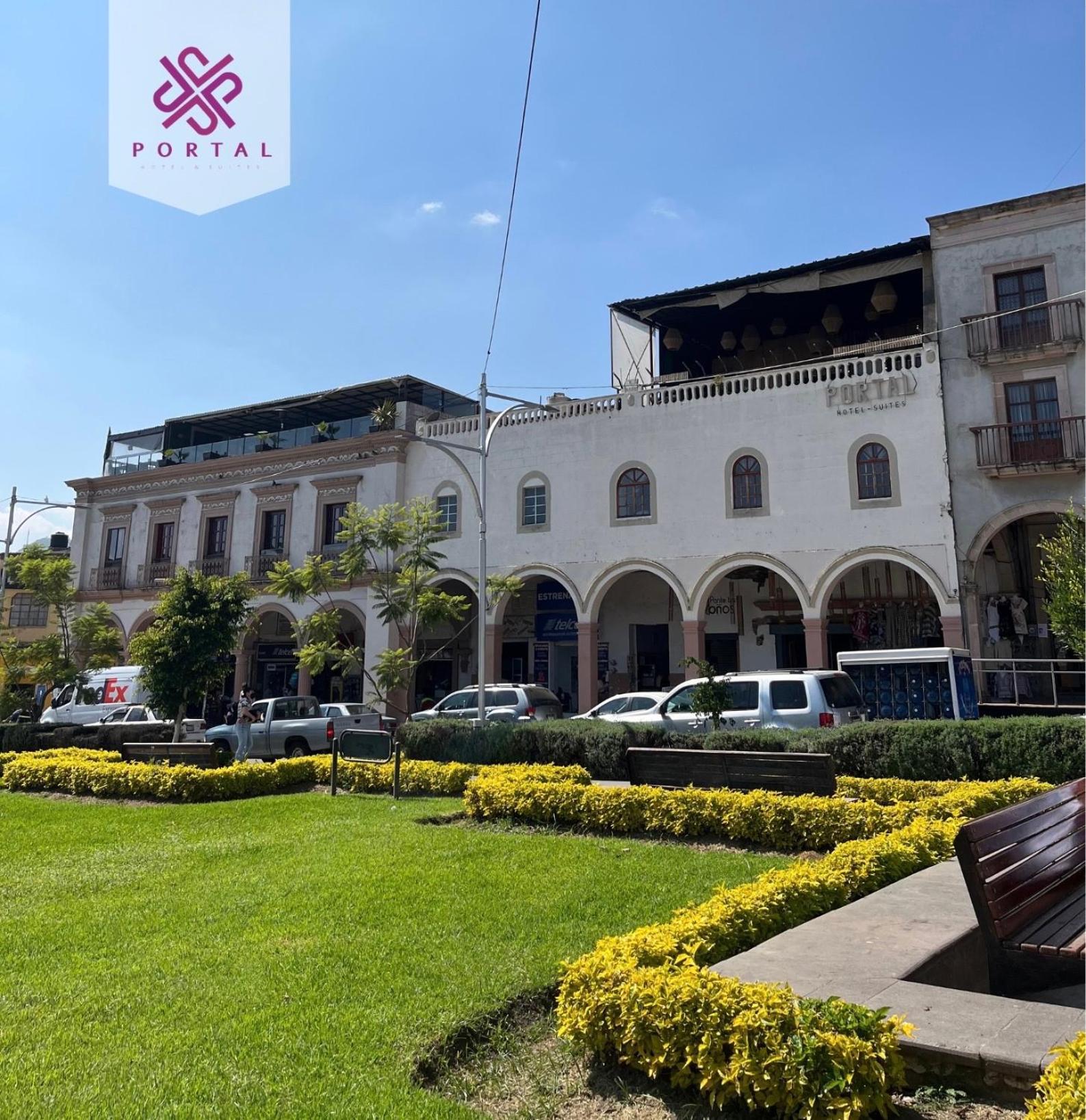Hotel Portal & Suites Ciudad Hidalgo Dış mekan fotoğraf
