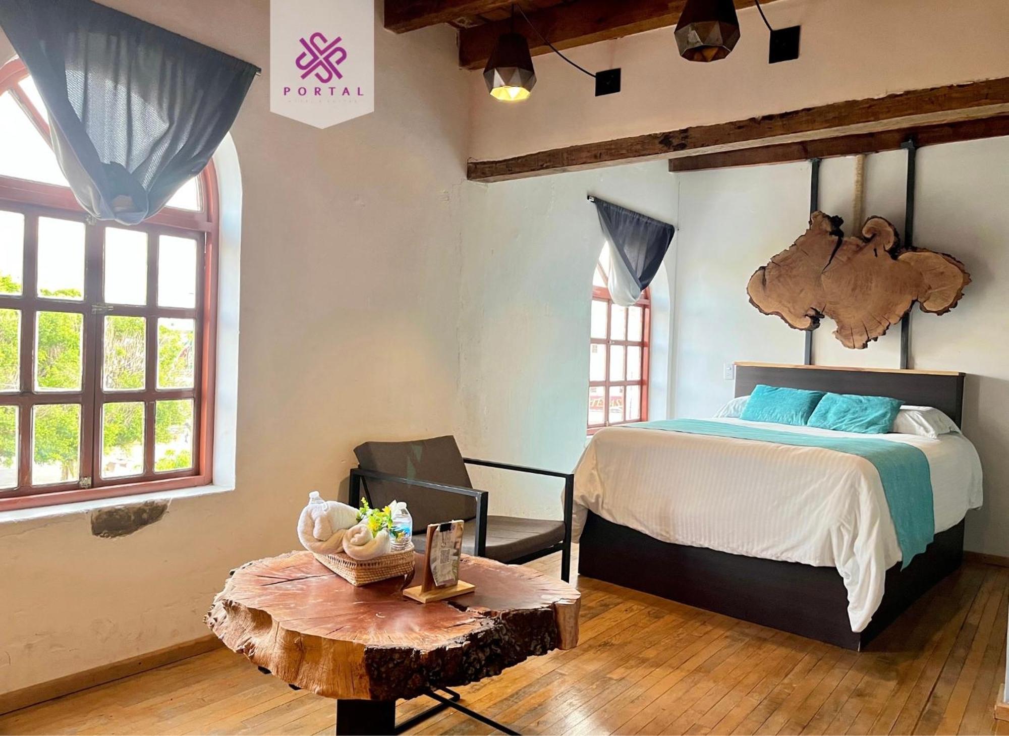 Hotel Portal & Suites Ciudad Hidalgo Dış mekan fotoğraf